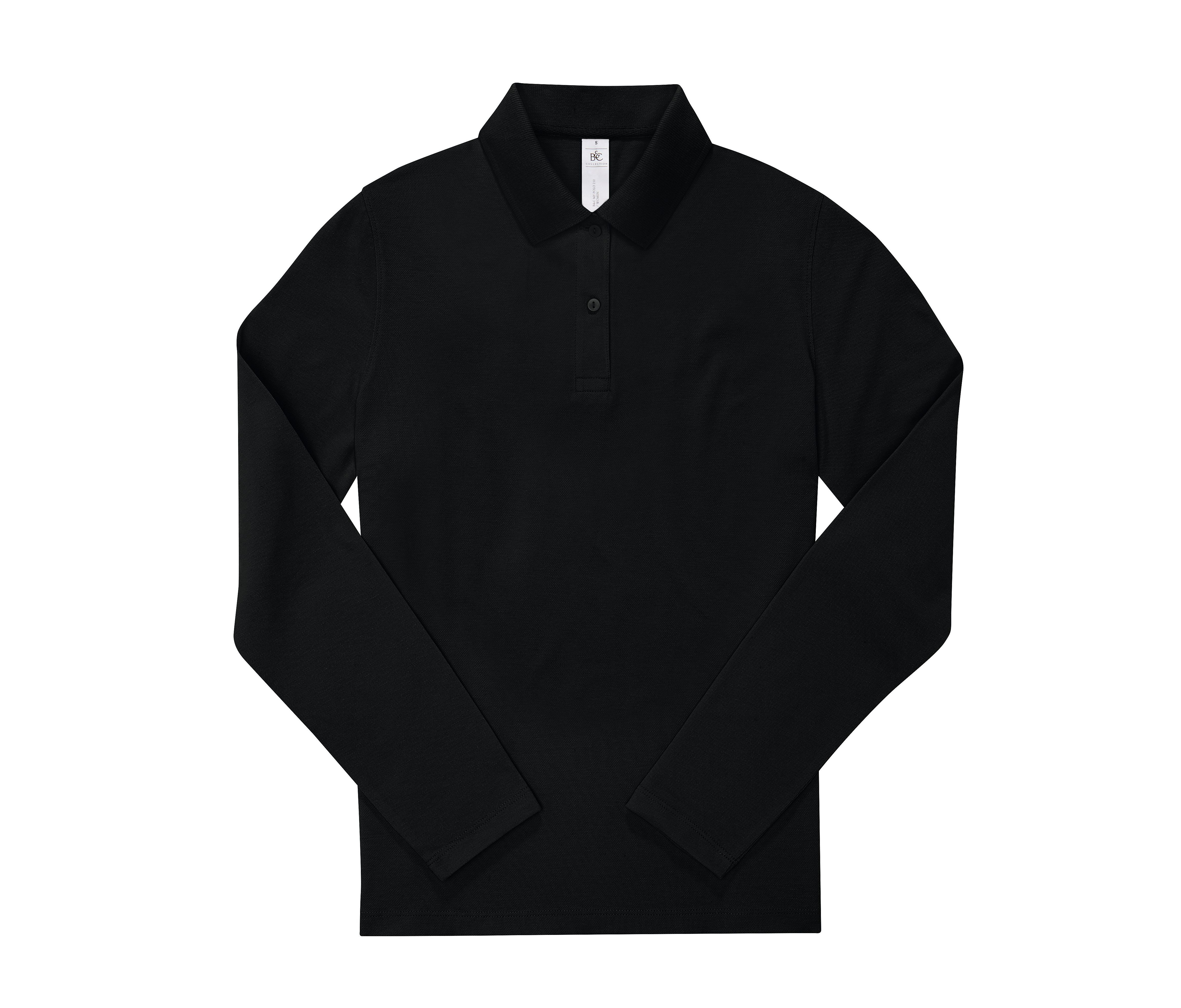 B&C MY POLO 210 LSL /WOMEN